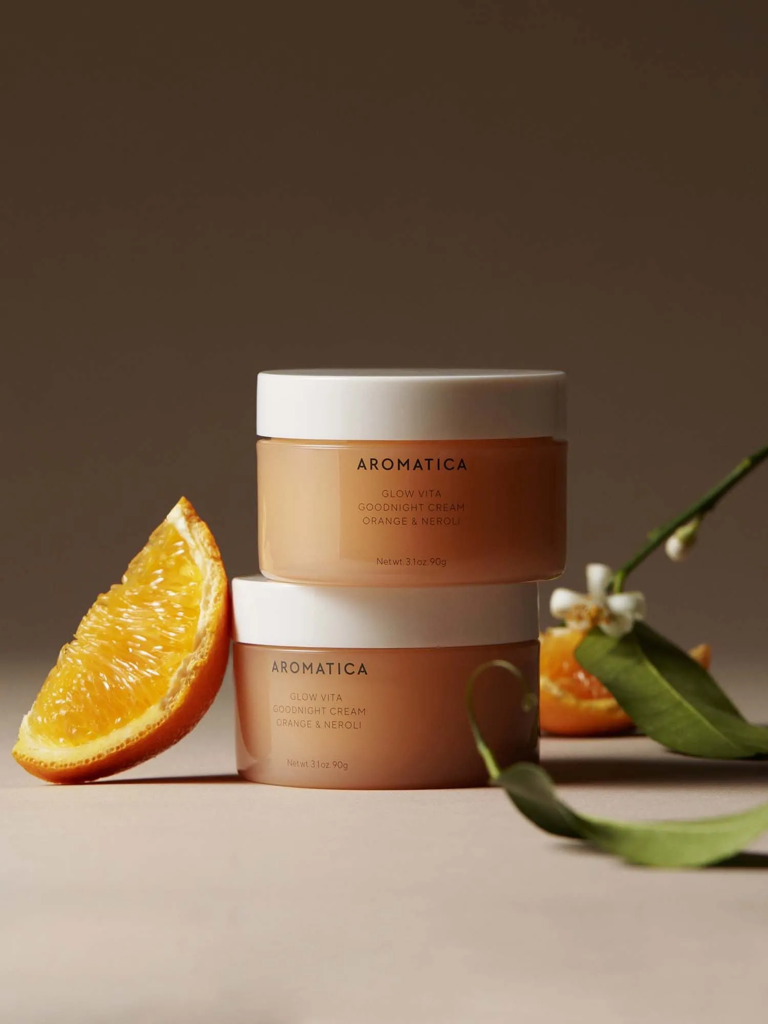 AROMATICA Glow Vita Goodnight Cream Orange & Neroli 90g