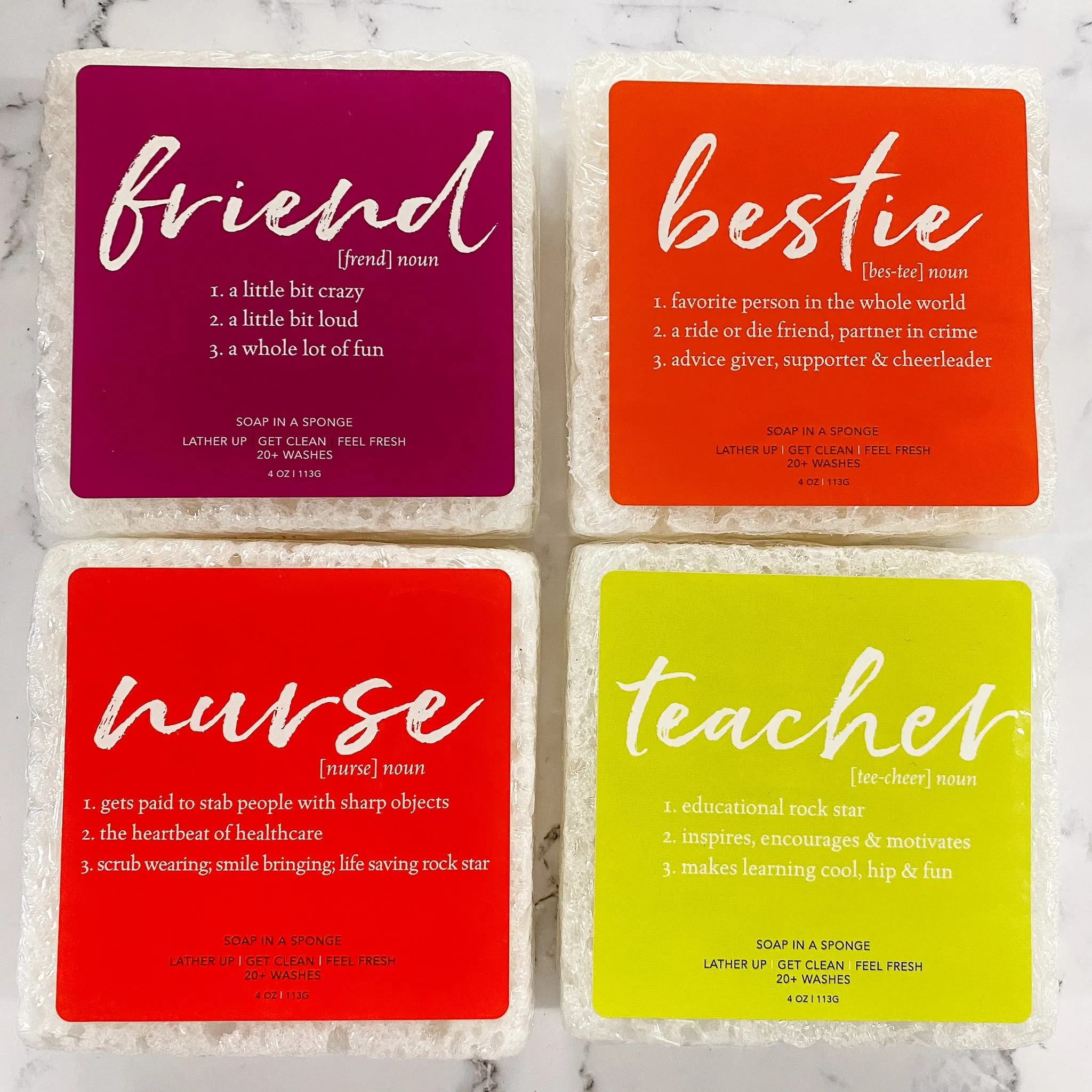 Caren - Definition Square Soap Sponge