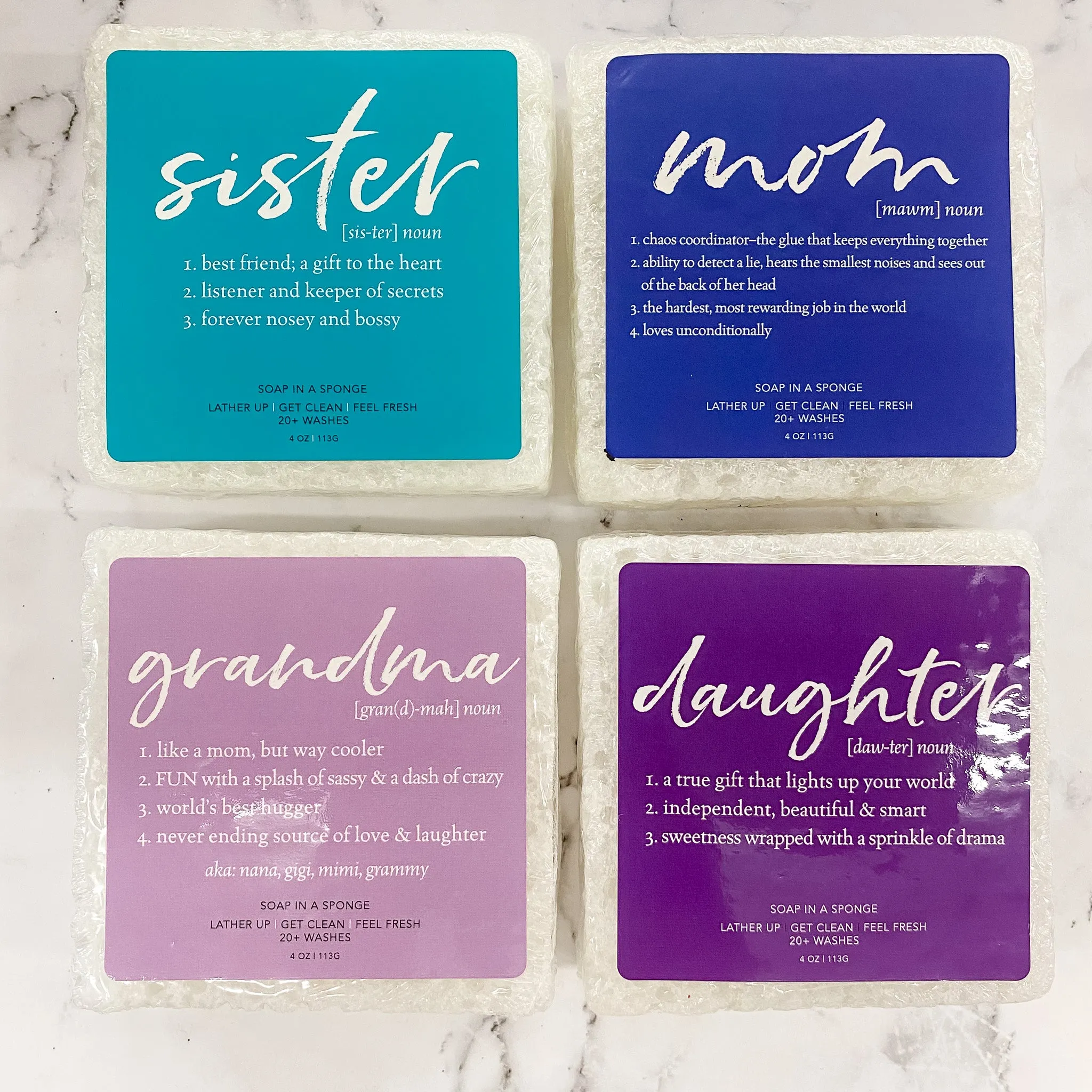 Caren - Definition Square Soap Sponge