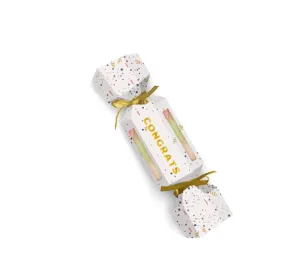 Congratulations Sugar Cube Cracker