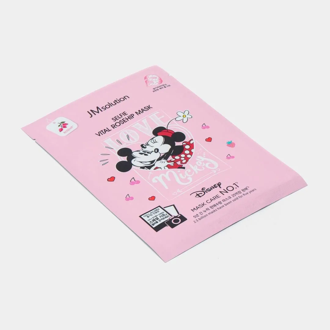 JM Solution x Disney Selfie Vital Rosehip Mask 30ml*10ea
